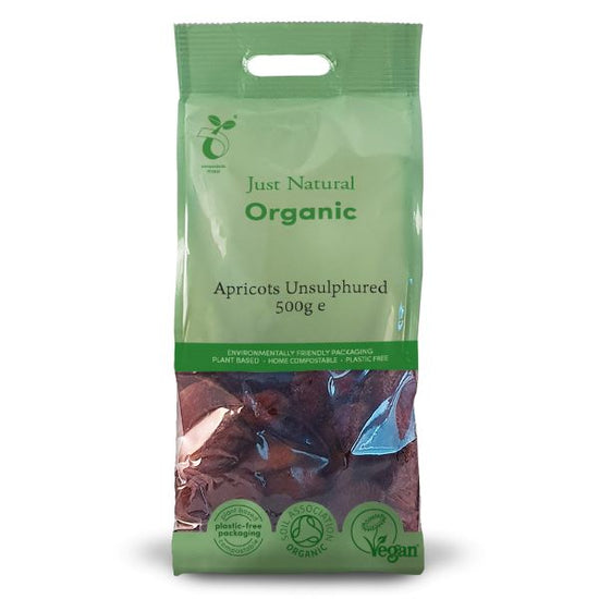 Just Natural Apricots- Unsulphured 500g
