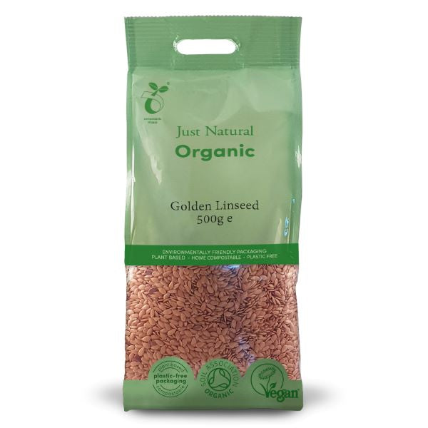 Just Natural Golden Linseed 500g