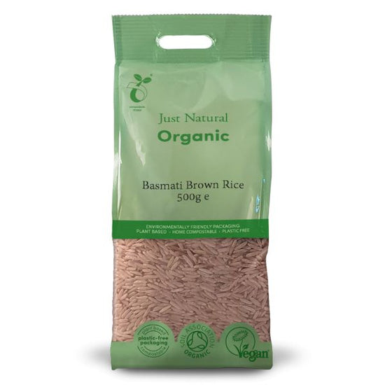 Just Natural Brown Basmati Rice 500g