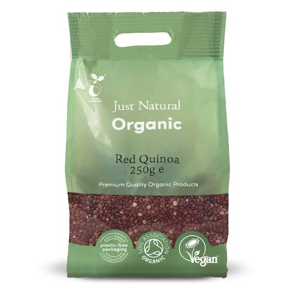 Just Natural Red Quinoa Grain 250g