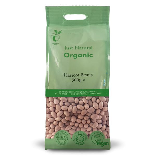 Just Natural Haricot Beans 500g