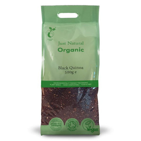 Just Natural Black Quinoa Grain 500g