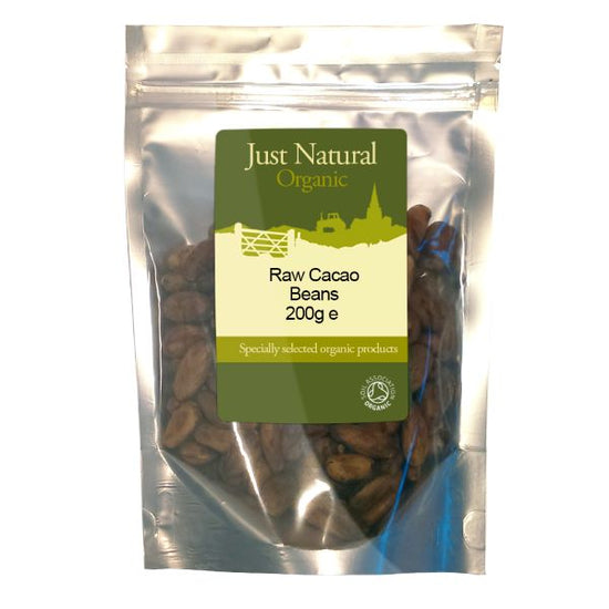 Just Natural Raw Cacao Beans 200g
