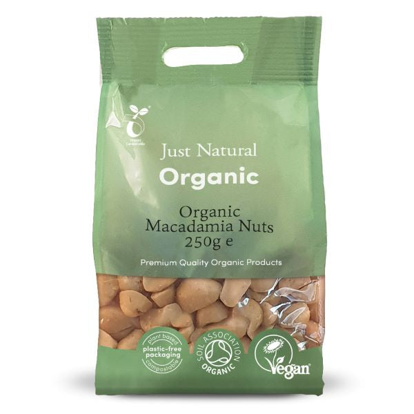 Just Natural Macadamia Nuts 250g
