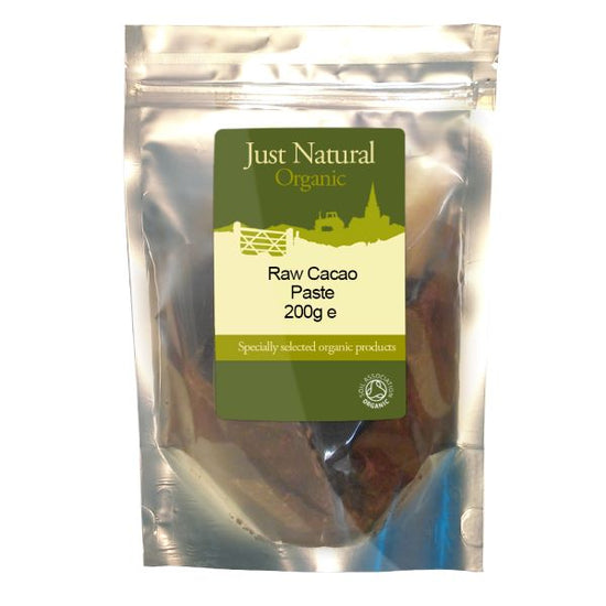 Just Natural Raw Cacao Paste 200g