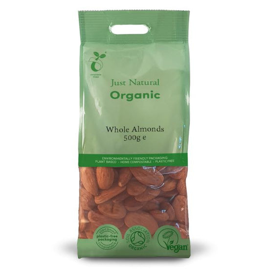Just Natural Almonds- Whole 500g
