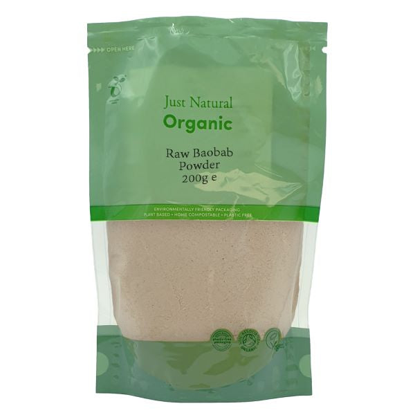 Just Natural Raw Baobab Powder 200g