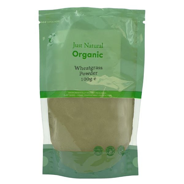 Just Natural Wheatgrass Powder 100g