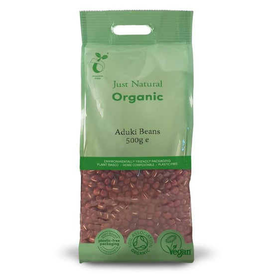 Just Natural Aduki Beans 500g
