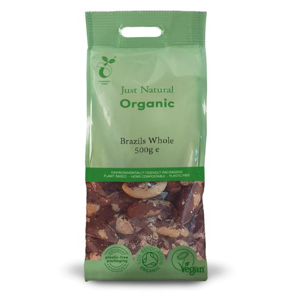 Just Natural Brazil Nuts- Whole 500 g
