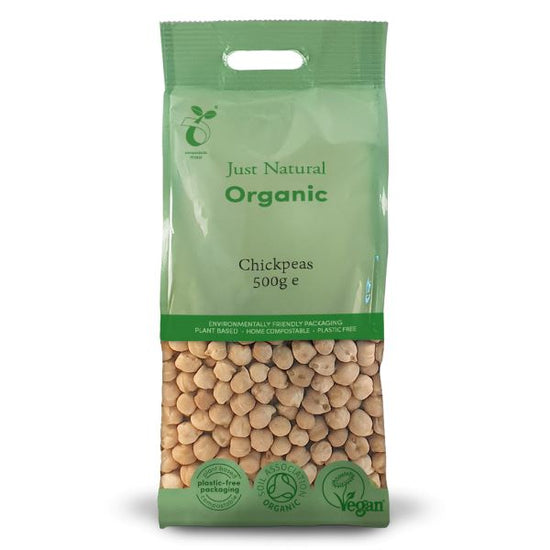 Just Natural Chickpeas 500g