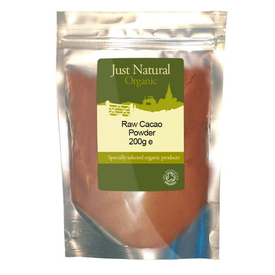 Just Natural Raw Cacao Powder 200g