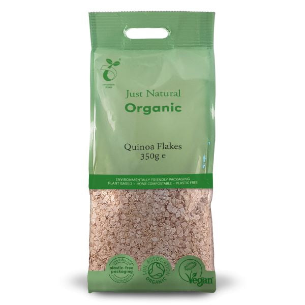 Load image into Gallery viewer, Just Natural Quinoa Flakes 350g
