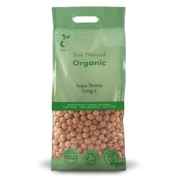 Just Natural Soya Beans 500g