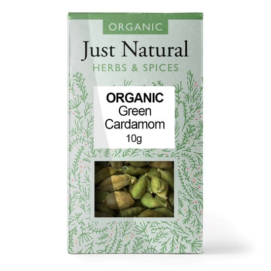 Just Natural Cardamom- Whole 10g