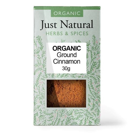 Just Natural Ground Cinnamon 30g