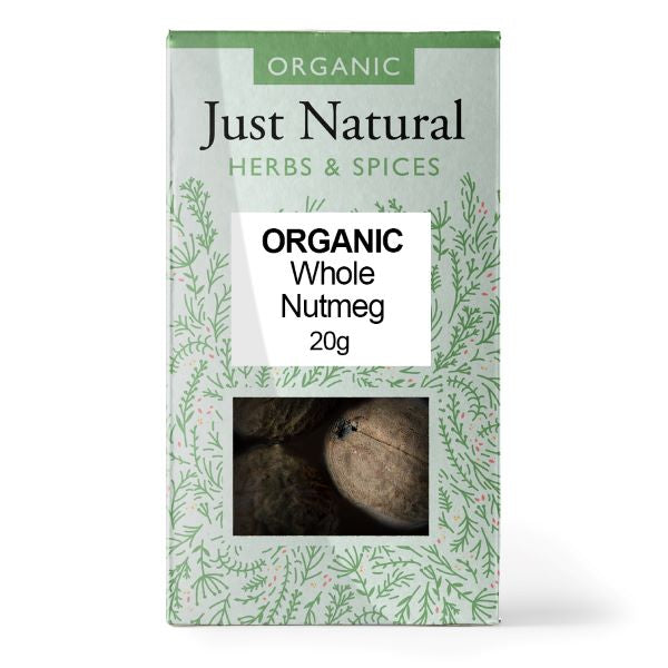 Just Natural Nutmeg- Whole 20g
