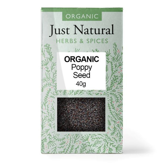 Load image into Gallery viewer, Just Natural Poppy Seeds 40g
