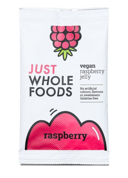Just Wholefoods Vegan Jelly- Raspbery 85g
