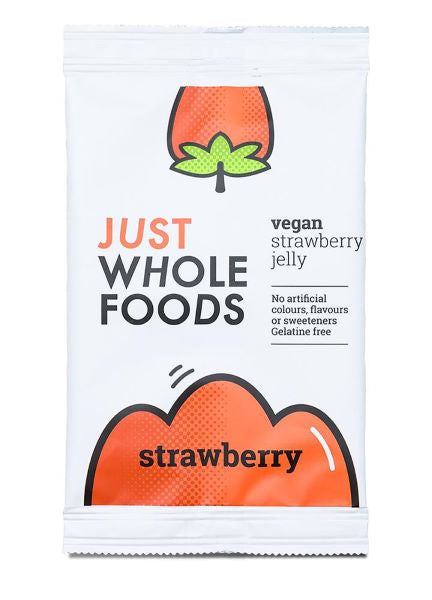 Just Wholefoods Vegan Jelly- Strawberry 85g
