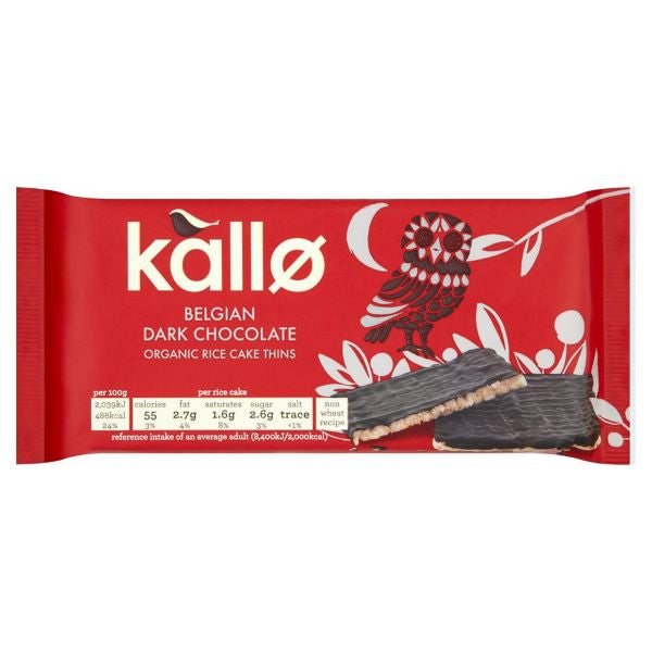 Kallo Dark Chocolate Thins 90g