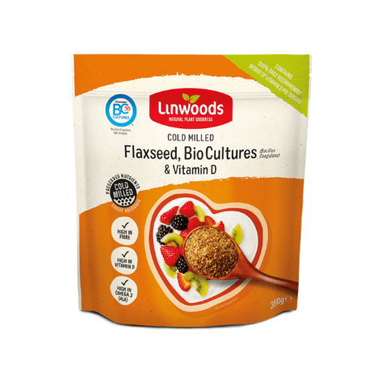 Linwoods Flaxseed, Biocultures & Vitamin D 360g