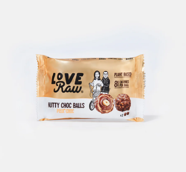 Love Raw Milk Choc Nutty Balls 28g