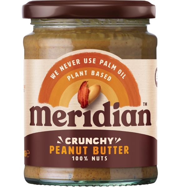 Meridian Crunchy Peanut Butter 100% 280g