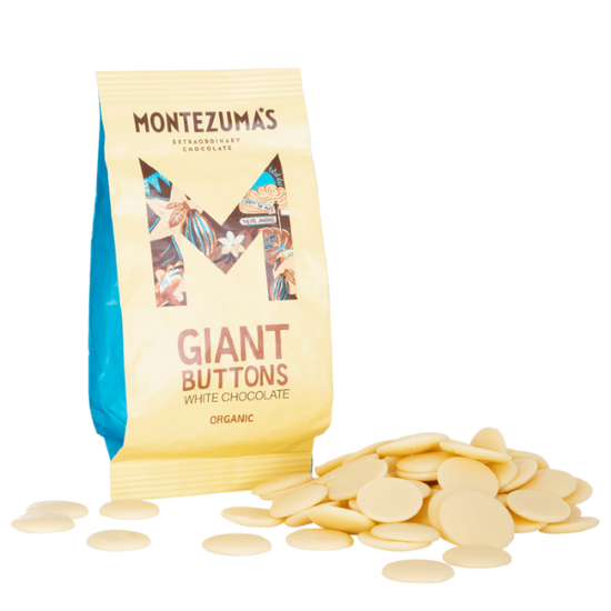 Load image into Gallery viewer, Montezumas Giant Buttons- White Chocolate 180g
