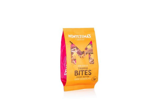 Montezuma Truffle Bites- Dark Chocolate Peanut Butter 120g
