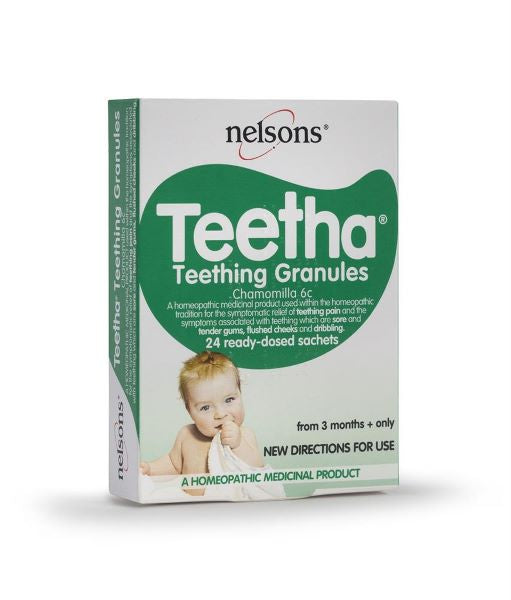 Load image into Gallery viewer, Nelsons Teetha Teething Granules 24 sachets
