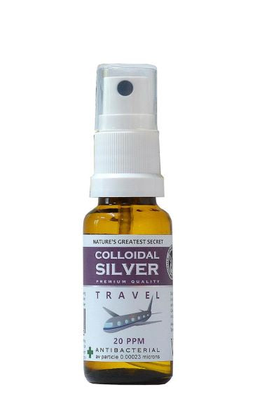 NGS 20ppm Enhanced Colloidal Silver- 20ml Travel Spray
