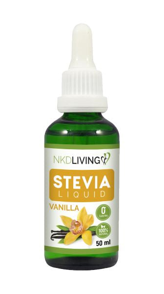 NKD Living Stevia Liquid- Vanilla 50ml