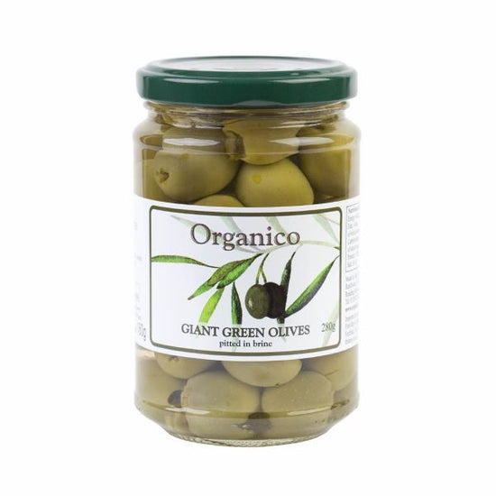 Organico Green Olives 280g