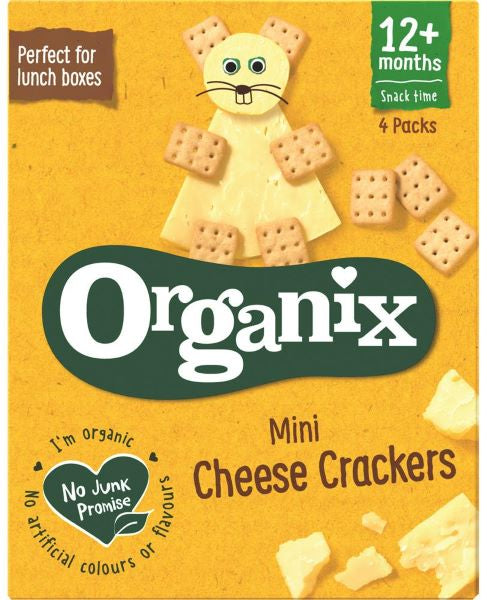 Organix Mini Cheese Crackers 80g
