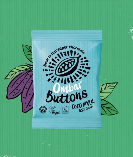 Ombar Buttons- Coco Mylk 25g