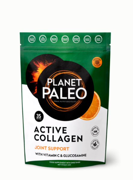 Load image into Gallery viewer, Planet Paleo Active Collagen Powder - Orange 210g
