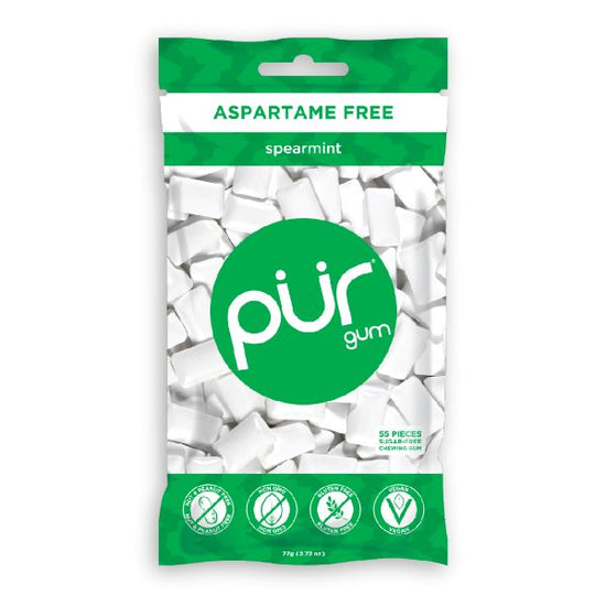 Pur Gum Bag- Spearmint 77g