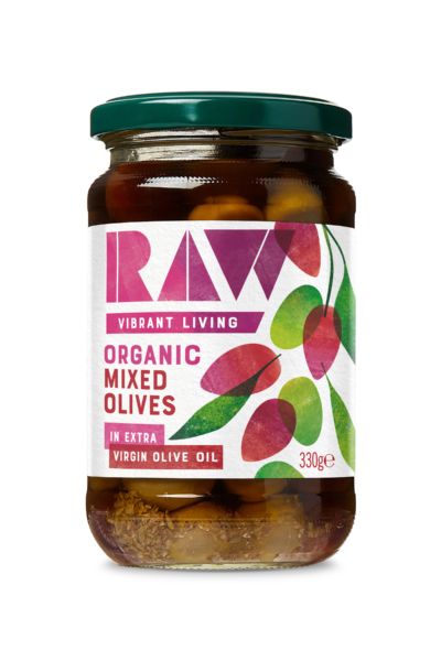 Raw Health Mixed Olives 330g