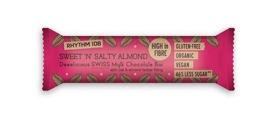Rhythm 108 Bar- Almond & Sea Salt 33g