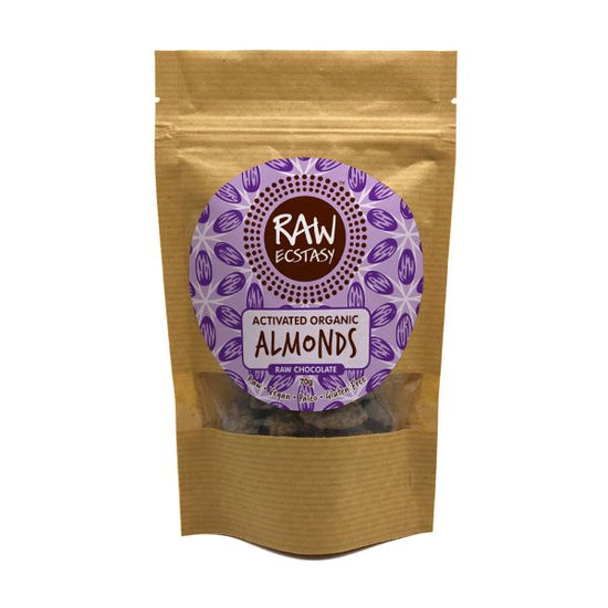 Raw Ecstasy- Almonds- Chocolate 70g