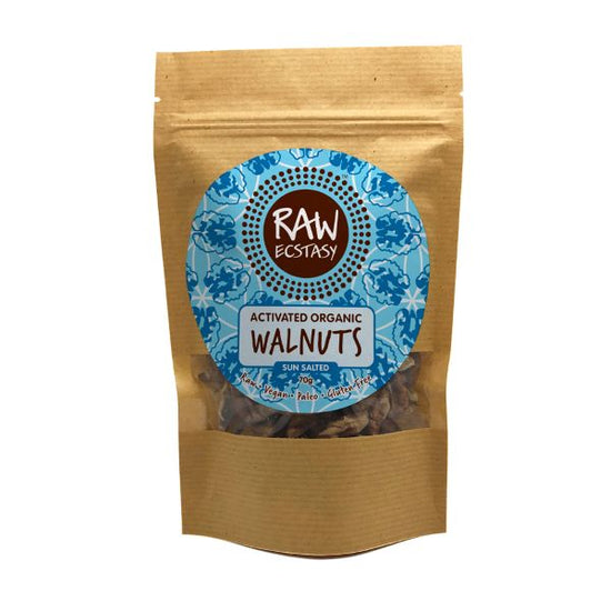Raw Ecstasy- Walnuts- Sun Salt 70g