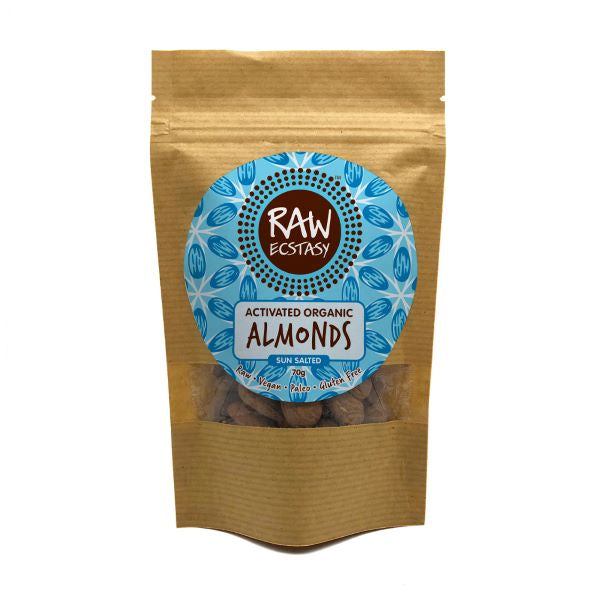 Raw Ecstasy- Almonds- Sun Salt 70g