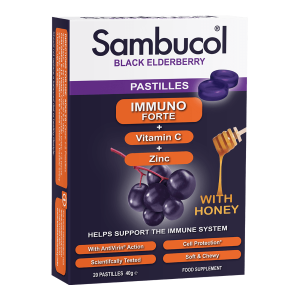 Sambucol Immuno Forte Pastilles 40g