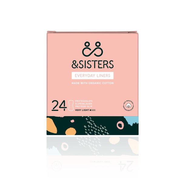 &Sisters 100% Organic Cotton Liners x24