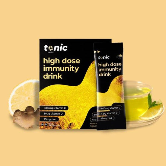 Tonic Health High Dose Immunity- Lemon & Honey 10 Sachets