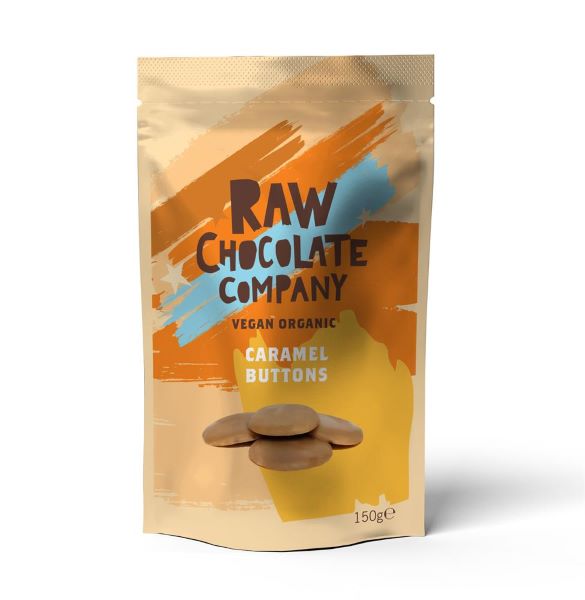 The Raw Choc Co- Caramel Buttons 150g