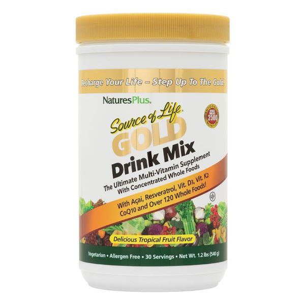 Natures Plus SOL Gold Drink Mix 540g