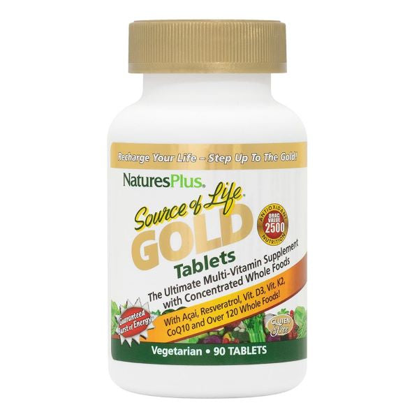 Natures Plus SOL Gold Tablets x90