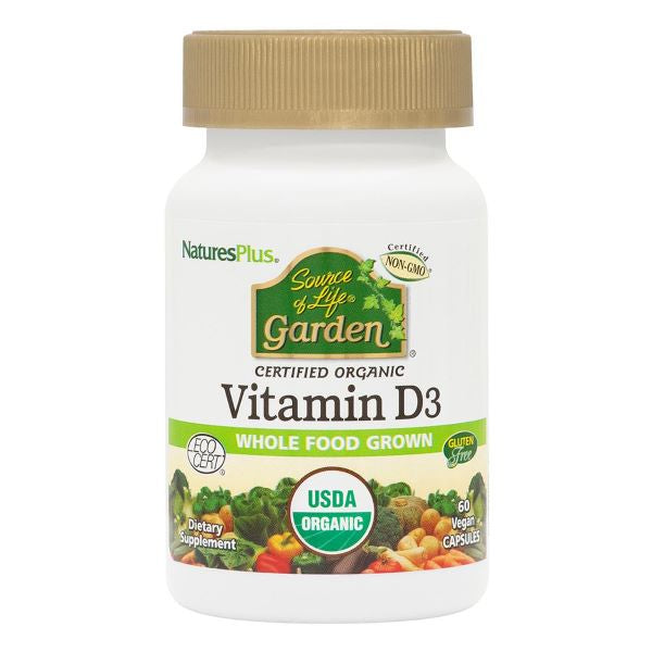 Natures Plus SOL Vitamin D3 60caps